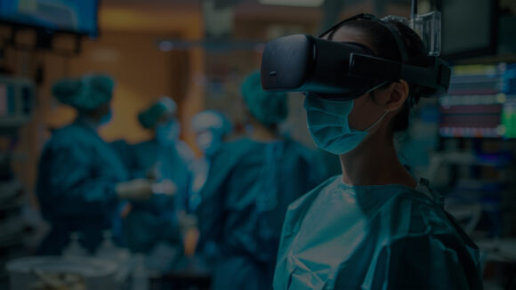 Virtual reality healthcare technology supporting patient care and medical training